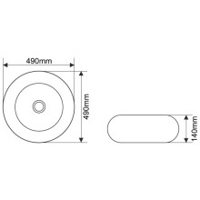 Раковина 49х49 см Melana 7031ASS-805