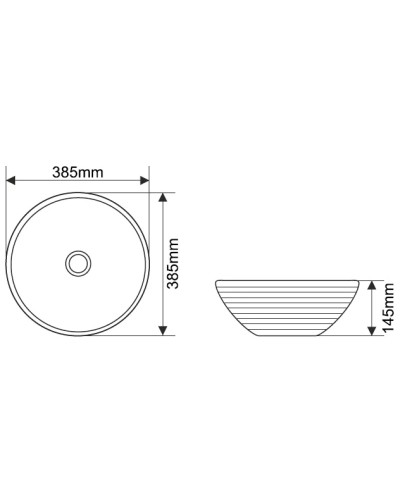 Раковина 38,5х38,5 см Melana T4004-B5-806