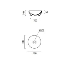 Раковина-чаша GSI Pura 40 884611 Белая