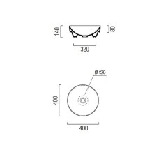 Раковина-чаша GSI Pura 40 884611 Белая