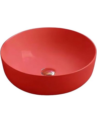 Раковина-чаша SantiLine 41 SL-1054MR Красная матовая