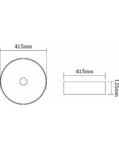 Раковина-чаша SantiLine 41 SL-1054MR Красная матовая