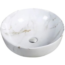 Раковина-чаша SantiLine 41 SL-7021 Белый мрамор