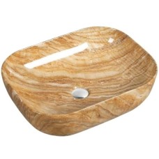 Раковина-чаша SantiLine 50 SL-7025 Коричневый мрамор