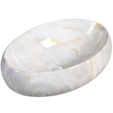 Раковина-чаша SantiLine 47 SL-7028 Белый мрамор