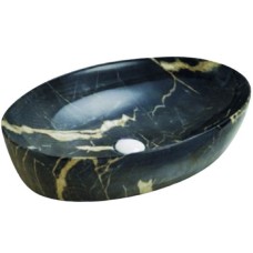 Раковина-чаша SantiLine 61 SL-7030 Черный мрамор