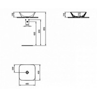 Раковина-чаша Ideal Standard Connect Air 40 E034701 Euro White