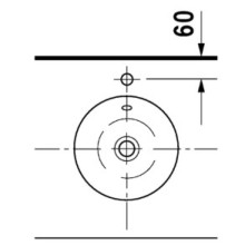 Раковина 33 см Duravit Starck 1 0408330000