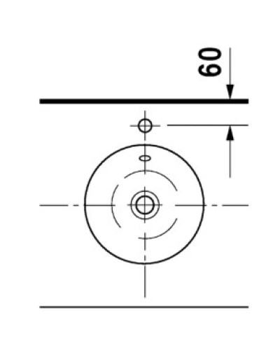Раковина 33 см Duravit Starck 1 0408330000