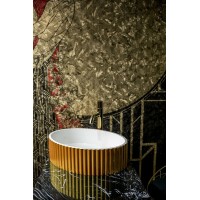 Раковина-чаша Boheme NeoArt Canale 50 878-G Золото Белая