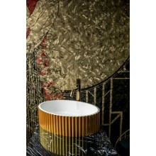 Раковина-чаша Boheme NeoArt Canale 50 878-G Золото Белая