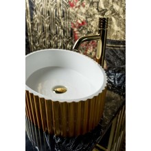 Раковина-чаша Boheme NeoArt Canale 50 878-G Золото Белая