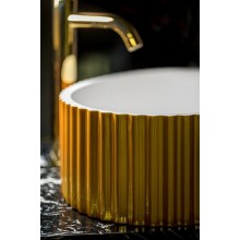 Раковина-чаша Boheme NeoArt Canale 50 878-G Золото Белая