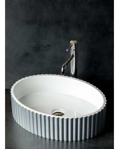 Раковина-чаша Boheme NeoArt Canale 50 878-S Серебро Белая