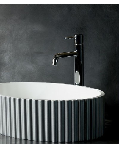 Раковина-чаша Boheme NeoArt Canale 50 878-S Серебро Белая