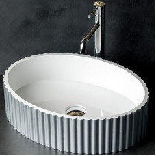 Раковина-чаша Boheme NeoArt Canale 50 878-S Серебро Белая