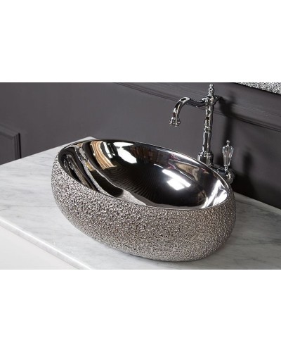 Раковина-чаша Boheme NeoArt 48 861 Серебро