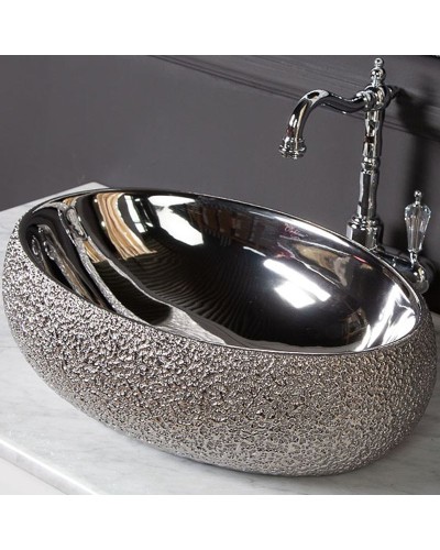 Раковина-чаша Boheme NeoArt 48 861 Серебро