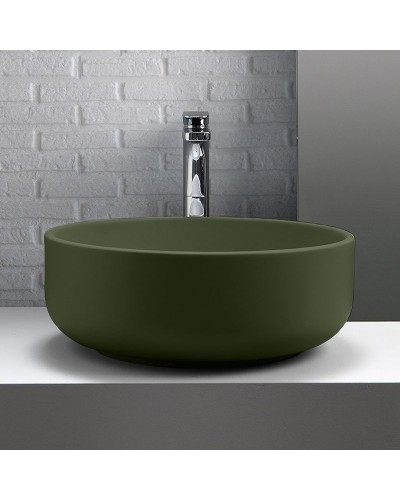 Раковина-чаша Kerasan Ciotola 46 430211 Verde muschio