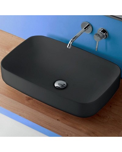 Раковина-чаша Kerasan Tribeca 60 514131 Черная матовая