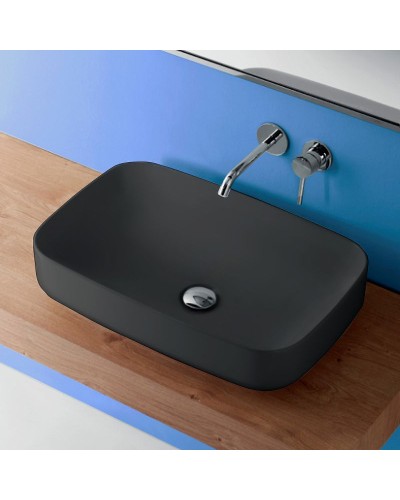 Раковина-чаша Kerasan Tribeca 60 514131 Черная матовая