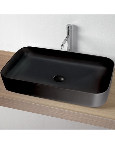 Раковина-чаша Kerasan Tribeca 70 460231 Черная матовая