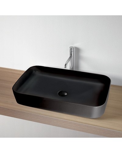 Раковина-чаша Kerasan Tribeca 70 460231 Черная матовая