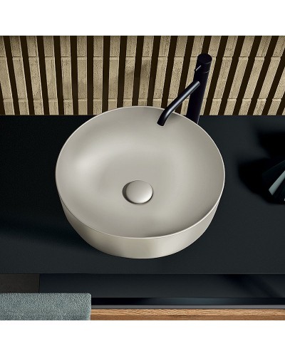 Раковина-чаша Kerasan Nolita 40 534459 Grigio matt