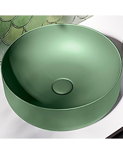 Раковина-чаша Kerasan Nolita 40 534411 Verde muschio