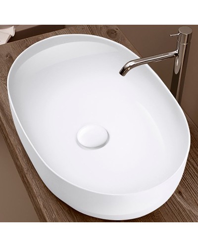 Раковина-чаша Kerasan Nolita 60 534301 Белая глянцевая