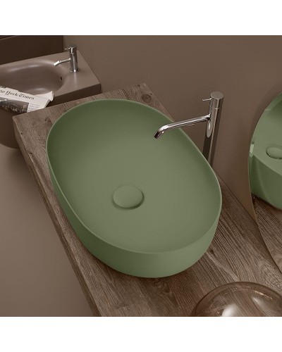 Раковина-чаша Kerasan Nolita 60 534311 Verde