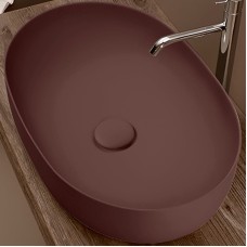 Раковина-чаша Kerasan Nolita 60 534375 Бургундский матовый