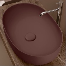 Раковина-чаша Kerasan Nolita 60 534375 Бургундский матовый