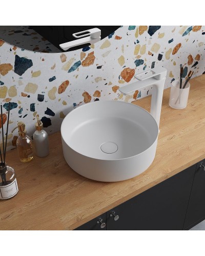 Раковина-чаша Iddis Ray 35.5 RAYWS03i27 Белая глянцевая