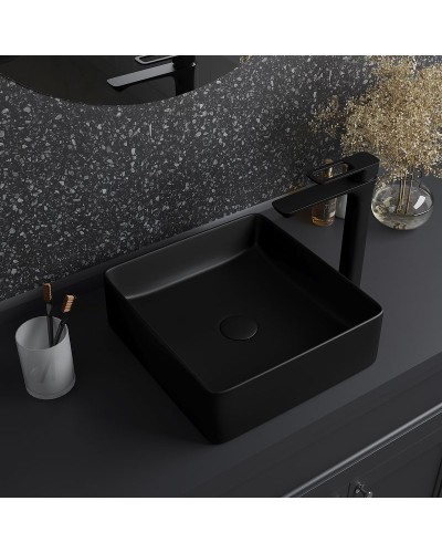 Раковина-чаша Iddis Slide 36 SLIBM01i27 Черная матовая