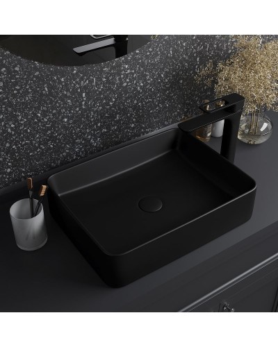 Раковина-чаша Iddis Slide 47 SLIBM02i27 Черная матовая