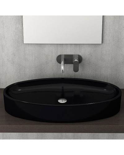 Раковина-чаша Bocchi Cortina Vessel 85 1014-005-0125 Черная глянцевая
