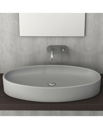 Раковина-чаша Bocchi Cortina Vessel 85 1014-006-0125 Серая матовая