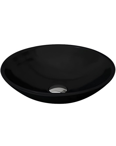 Раковина-чаша Bocchi Lucca Venezia 40 1120-005-0125 Черная глянцевая