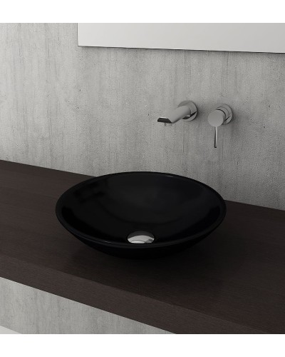 Раковина-чаша Bocchi Lucca Venezia 40 1120-005-0125 Черная глянцевая