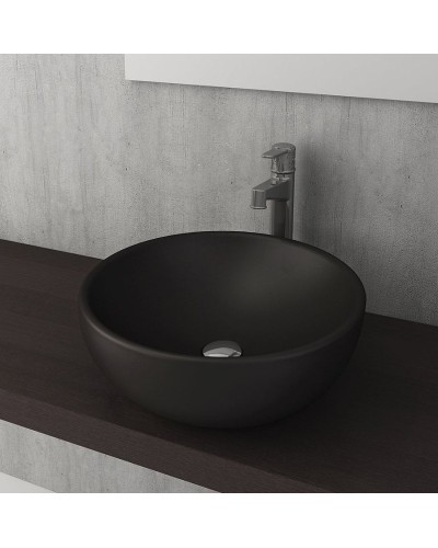Раковина-чаша Bocchi Roma Vessel 45 1119-004-0125 Черная матовая