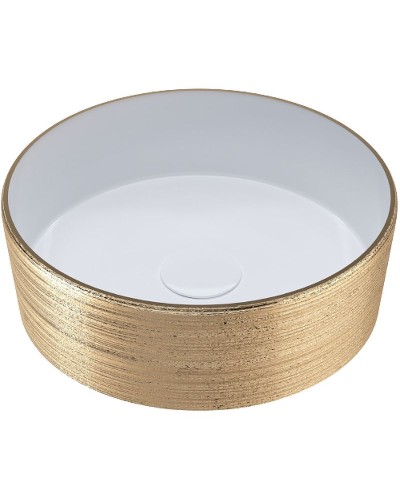 Раковина-чаша Grossman 35 GR-5010GW Золото Белая