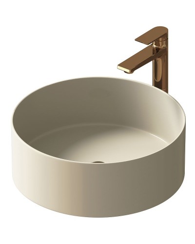 Раковина-чаша Grossman 40 GR-3013BEM Бежевая матовая