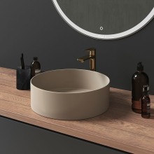 Раковина-чаша Grossman 40 GR-3013BEM Бежевая матовая