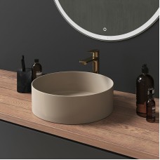 Раковина-чаша Grossman 40 GR-3013BEM Бежевая матовая