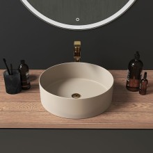 Раковина-чаша Grossman 40 GR-3013BEM Бежевая матовая
