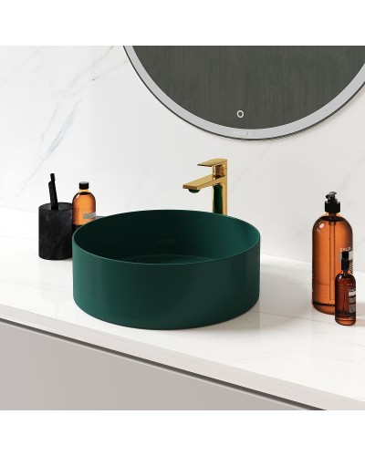 Раковина-чаша Grossman 40 GR-3013OLM Светло-зеленая матовая