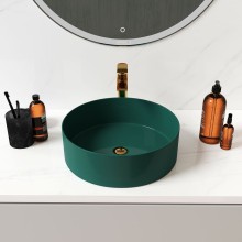 Раковина-чаша Grossman 40 GR-3013OLM Светло-зеленая матовая