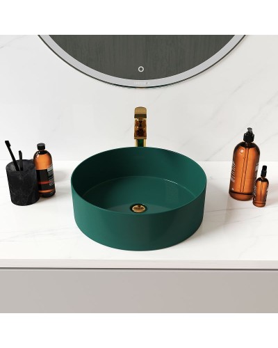 Раковина-чаша Grossman 40 GR-3013OLM Светло-зеленая матовая