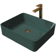 Раковина-чаша Grossman 48 GR-3016OLM Светло-зеленая матовая